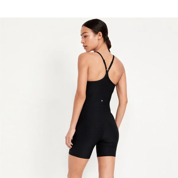 Black Old Navy Racerback Bodysuit - Picture 3 of 7